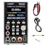 OWON Labornetzteil (0-30V,0-10A), SPM3103 2-in-1 DC Netzteil und Multimeter, Programmierbares DC Labornetzteil mit 300W Ausgangsleistung 2.8-Zoll LCD Display, 4 1/2 Digital Multimeter