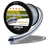 Gardazon Trimmerfaden mit Verstärkung - 2,0 mm x 100 m (rundes Profil) Vorsicht - extrem schwerlast - Mähfaden für Akku-Rasentrimmer, Ersatzfaden für Rasenmäher-Spule,Trimmer, Nylonfaden Trimmerschnur