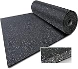 Floordirekt Stallmatte aus Gummigranulat | Stallboden | Leichte Verlegung & rutschfestes Liegen | Entlastung von Gelenken & guter Halt (Stärke: 0,5 cm, 200 x 62,5 cm)