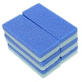 DEARMAMY 6 Stück Bimsstein Bimsschwamm Badewannen-fußschrubber Fußpeeling Entfernung Abgestorbener Haut An Den Füßen Pads Zum Entfernen Von Schwieligen Füßen Fußbad Fußpexiator Blue