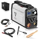 STAHLWERK ARC 200 MD IGBT - Schweißgerät DC MMA/E-Hand/Lift-TIG Welder mit echten 200 Ampere sehr kompakt, Single-Board