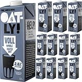 Oatly Haferdrink Voll 2,8% Fett Oat Drink 1000 milliliter x 12 STÜCK