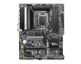 MSI Z590 PRO WIFI Gaming Mainboard ATX, unterstützt Intel Prozessoren 11. Gen, LGA 1200-12 Duet Rail 55A VRM, DDR4-Boost (5333 MHz OC), PCIe 4.0x16, 3x M.2 Gen4/ 3x4, 4K/60Hz HDMI, 2.5 G LAN, Wi-Fi 6E