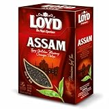 LOYD - ASSAM Lose Blätter Schwarztee - 100% Natürlicher Schwarzer Tee aus Indien, für Teeliebhaber - Black Tea Loose Leaves From India - Hochwertige Mischung, Kräftiges, Würziges Aroma - 80g