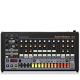 Behringer RHYTHM DESIGNER RD-8 MKII Classic Analog Drum Machine mit 16 Drum Sounds, 64 Step Sequencer, Wave Designer und Dual-Mode Filter