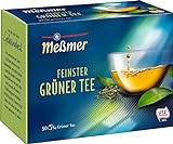 Meßmer Feinster Grüner Tee | 50 Teebeutel | Vegan | Glutenfrei | Laktosefrei | 50 Stück (1er Pack)