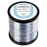 ROCRETA UANTA Monofile Angelschnur, überlegene Stärke, Mono-Angelschnur, 1,4–45,4 kg, ultimative Angelschnur-Vorfachmaterialien, einzigartiges Camo-Design