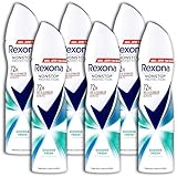 6er Pack Rexona Nonstop Protection Anti-Transpirant Spray Shower Fresh 6 x 150ml