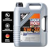 LIQUI MOLY Special Tec LL 5W-30 | 5 L | Synthesetechnologie Motoröl | Art.-Nr.: 1193, farblos