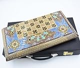 Backgammonbrett - Schachbrett, Handmade Backgammon, Inlaid Khatam Backgammon -Schachbrett