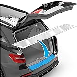 Auto Ladekantenschutz Folie für Skoda Octavia Combi 4 (IV) NX5 I 2020-2024 - Stoßstangenschutz, Kratzschutz, Lackschutzfolie - Transparent glänzend Selbstklebend