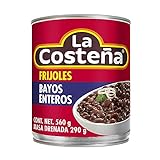 La Costena Bohnen braun ganz | 560gr | Mexikanische Küche | Reich an Eisen, Ballastsoffen und Proteinen | Geeignet für Hackfleisch mit Bohnen und Chipotle-Chili | Hervorragender Geschmack