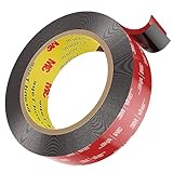 Emitever Doppelseitiges Klebeband - 7m*1.5cm, Doppelklebeband Extra Stark Wasserdichtes Multifunktionales Montageklebeband klebestreifen für Auto, Wohn, Bürodekor, Hergestellt