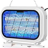 Seseno Insektenvernichter Elektrisch, 20W 2500V Elektrischer Insektenfalle Mückenlampe mit UV-Licht, Fliegenfalle Elektrisch Mückenabwehr, für Mücken,Motten,Fliege,Spinnen für Haus