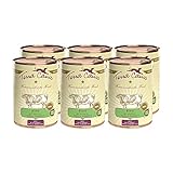 Terra Canis Rind, Karotte & Naturreis - Classic Nassfutter, 6x400g I Premium Hundefutter in 100% Lebensmittelqualität Aller Rohstoffe I Reichhaltig & gesund, allergen- & getreidearm, glutenfrei