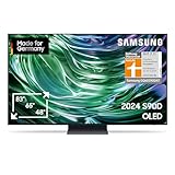 Samsung OLED TV 4K S90D 65 Zoll (163 cm), OLED HDR+ Fernseher, 4K AI Bildverbesserung, Gaming Hub bis 144Hz, Dolby Atmos, OTS Lite, Knox Security, Smart TV, Stiftung Warentest Testnote 1,7
