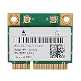 PCIE 1200M WLAN Adapter 8265AC, 2,4 GHz 5 GHz Dualband 4.2 Netzwerkkarte für 10 8.1 8 7, PCIE Schnittstelle IPEX Antennenanschluss, Plug and Play