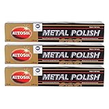 AUTOSOL MetalPolish Alu Metall Chrom Politur Polierpaste EDEL Chromglanz 3x 75ML