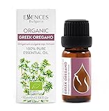 Essences Bulgaria BIO Berg-Oregano Öl 10ml | Origanum vulgare var. hirtum | 100% Naturrein | Unverdünnt | BIO-zertifiziert | Spitzenqualität aus Familienbetrieb | Ohne Gentechnik | Vegan