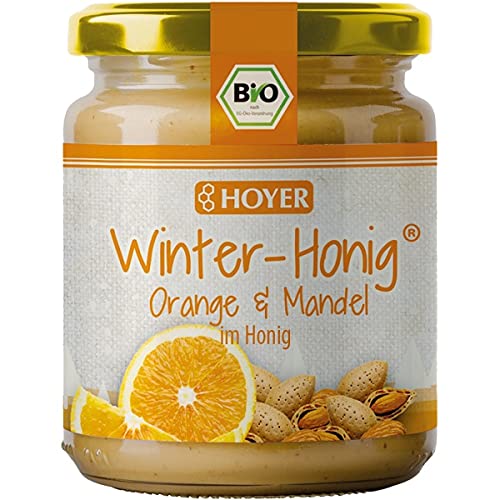Hoyer Winterhonig mit Orange & Mandel (250 g) - Bio