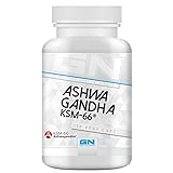 GN Laboratories Ashwagandha KSM-66® (120 Kapseln) – hochdosierte Wirkstoffe – Vegane Ashwagandha Kapsel – Made in Germany