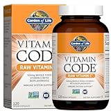Garden Life Vitamin Code Rohvitamin C, 120 vegane Kapseln