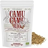 BIOLOGISCHE CAMU CAMU * 100 Portionen / Camu Camu Pulver 100 g * 6520 mg Vitamin C auf 100 g des Produkts