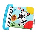 Baby Einstein Curious Explorers Beißring Buch Take-Along Toy, Alter Neugeborene +