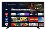 JVC LT-50VA3355 50 Zoll Fernseher/Android Smart TV (4K Ultra HD, HDR Dolby Vision, Triple-Tuner, Bluetooth, Dolby Atmos) [2023], Schwarz