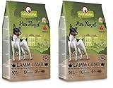GranataPet Mini Royal Lamm, Trockenfutter für Hunde, Hundefutter ohne Getreide & ohne Zuckerzusatz, Alleinfuttermittel für ausgewachsene Hunde, 1 kg (Packung mit 2)