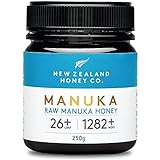 New Zealand Honey Co. Manuka Honig UMF 26+ / MGO 1282+ | 250g / Aktiv und Roh | Hergestellt in Neuseeland
