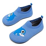 Limberun Hausschuhe Kinder Junge Pantoffeln Jungen Slippers Mädchen lauflernschuhe mädchen baby pantoffeln Shark 24/25