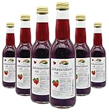 BLEICHHOF® roter Johannisbeersaft - Direktsaft, vegan (6x0,3l)