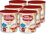 Nestlé CERELAC Milch-Getreidebrei mit Honig – die weltweite Nr. 1 der Babybreie, ab dem 12. Monat, 6er Pack (6 x 400g)