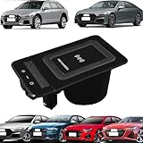Kabelloses Autoladegerät für A6 S6 Rs6 (2019–2022) A7 S7 Rs7 (2020 2022) alle Modelle, Zubehör mit 15 W kabellosem und USB Qc3.0-Schnellladegeschenk für die Familie