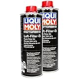 Motorbike Luftfilteröl Luft Filter Öl LIQUI MOLY 2 X 500 ml