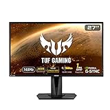 ASUS TUF Gaming VG27AQZ - 27 Zoll WQHD Monitor - 165 Hz, 1ms MPRT, G-Sync kompatibel, HDR 10 - IPS Panel, 16:9, 2560x1440, DisplayPort, HDMI, ergonomisch