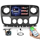 【Qualcomm】8 Kern 4+64GB Android 15 Autoradio für Renault Master 3 III Opel Movano B Nissan NV400 Wireless Carplay Android Auto,10,1'' Touchscreen Radio Kühlventilator/GPS/BT/WiFi/Rückfahrkamera/DSP/FM