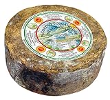 Pecorino Toscano g.U. Gereifter Schafskäse Ganze Form, Gewicht von Kg. 1,9