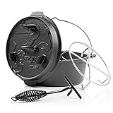 BBQ-Toro Dutch Oven Premium Serie | 4,2 Liter (DO45P), Topf ohne Füße | bereits eingebrannt - preseasoned | Verschiedene Größen | Gusseisen Kochtopf | Bräter mit Deckelheber