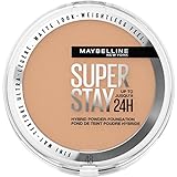 Maybelline New York 2-in-1 Puder Make-Up, Wasserfest und mattierend mit hoher Deckkraft, Super Stay Hybrid Powder Foundation, Nr. 48, 1 Stück