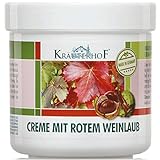 Kräuterhof 5er Vorteilspack Creme mit Rotem Weinlaub, 5 Dosen a 250ml