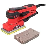 Towallmark 350W Schwingschleifer, Bürstenlos Motor, 3,0 Schleifhub und Geringe Vibration, 10000 U/min, für Holzbearbeitung, Polieren