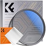 K&F Concept K-Serie 67mm Slim Zirkularer Polfilter Polarisationsfilter CPL Filter Cirkular Polfilter Optisches Glas & Aluminium für Foto-Kameraobjektive