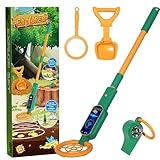 Seruno Metalldetektor Kinder - Leichtes Metal Detector für Kinder, einstellbar von 60-80 cm，Perfekt für Spy Kids von 3-12 Jahren，Ideal für Outdoor-Aktivitäten