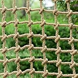 Langlebiges Hanfseil-Sicherheitsnetz für Kinder- und Haustiersicherheit, perfekt für Balkone und Treppen, strapazierfähig, witterungsbeständig, einfache Installation, sichere Wohnumgebung