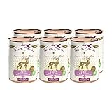 Terra Canis Wild, Gurke & Pfirsich - Light Nassfutter, 6x400g I Premium Hundefutter in 100% Lebensmittelqualität Aller Rohstoffe I Kalorien- & fettreduziert, Getreide- & glutenfrei