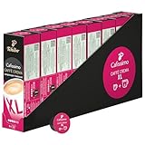 Tchibo Cafissimo Vorratsbox Caffè Crema XL Coffee Kaffeekapseln, 80 Stück – 8x10 Kapseln (Kaffee, kräftig mit intensiven Aromen), nachhaltig & fair gehandelt, für große Kaffeebecher