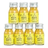 Wacker Ingwer Shots Bio. 7 Shots Wochenpaket. 7x 30 ml. Mit frischem Bio-Ingwer. Ohne Zuckerzusatz.