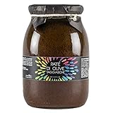 Cuvea - Olivenpaste mit Taggiasca Oliven 950 g - Handwerksprodukt mit nur 3 Ingredienten: Taggiasca Oliven Olivenöl extra vergine, Salz - Ohne Konservierungsstoffe ohne Farbstoffe